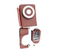 Custodia per Fotocamera in Pelle PU con Chiusure Magnetiche e Impugnatura Ergonomica per GR3/GR4, Set Completo di Accessori per Fotografi e Vlogger, Design Elegante, Dimensioni 4,5 X 3,3 X