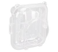 Custodia per Fotocamera Istantanea Compatibile con Mini 12 Custodia Trasparente per Fotocamera Istantanea Mini 12 con Tasca Posteriore per Foto Adesivi (Insieme