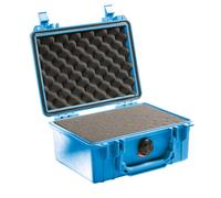 Custodia per fotocamera Pelican 1150 con schiuma (blu)