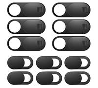 Custodia per fotocamera per laptop, confezione da 12 coperture per webcam, copertura per fotocamera del telefono, custodia ultrasottile per computer portatile, desktop, PC, tablet, smartphone per