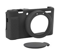 Custodia per Fotocamera per ZV1, Custodia Protettiva per la Pelle del Corpo con Manicotto della Telecamera Silicone con Tappi di Lenti Rimovibili, Protezione per Maniche per