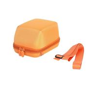Custodia per fotocamera resistente ai graffi e agli urti, guscio rigido in EVA con struttura in tessuto, custodia universale per fotocamere istantanee, Arancione, Z