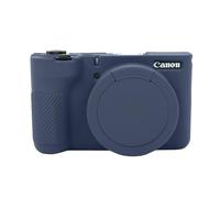 Custodia per fotocamera V1, custodia protettiva in morbido silicone ultra sottile e leggera per fotocamera Canon PowerShot V1 (blu navy)