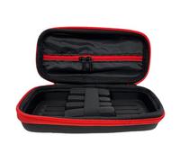 Custodia per freccette da viaggio, borsa professionale per freccette per sport e intrattenimento, attrezzatura essenziale, Rosso