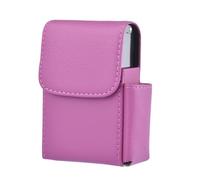 Custodia per fumo - Organizer in pelle PU | Elegante custodia protettiva portatile con porta accendino integrato per uomini e donne, accessori per fumatori unisex durevoli, perfetti