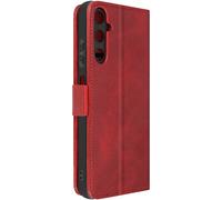 Custodia per Galaxy A05s portacarte supporto video serie Vintage rossa