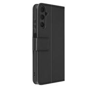 Custodia per Galaxy A05s supporto video portafoglio serie Essential nera