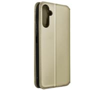 Custodia per Galaxy A14 5G e 4G portafoglio funzione supporto video oro