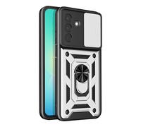Custodia per Galaxy A27 con Anello Supporto e Copertura Fotocamera Scorrevole