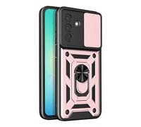 Custodia per Galaxy A27 con Anello Supporto e Copertura Fotocamera Scorrevole