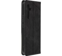 Custodia per Galaxy A54 5G portacarte design prisma collezione Geo nera