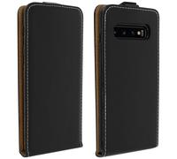Custodia Galaxy S10 Sportellino Verticale Protezione Portacarte Nero