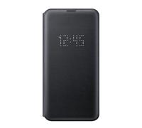 Custodia per Galaxy S10e Folio LED View Cover con portacarte, Nero