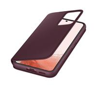 Custodia per Galaxy S22 Plus Smart Clear View Cover, Bordeaux