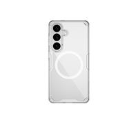 Nillkin Nature Pro - Custodia magnetica compatibile con Samsung Galaxy S26 Plus, compatibile con MagSafe e Qi2, cover posteriore con magnete - Bianco