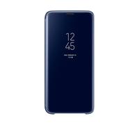 Samsung Galaxy S9 Clear View Standing Custodia Flip, Blu