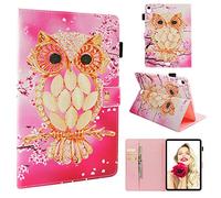 Custodia per Galaxy Tab A 7.0 T280, con supporto e scomparti per carte di credito, chiusura magnetica, custodia protettiva in pelle PU per Samsung Galaxy Tab A 7.0 T280/T285 Rose owl iPad Pro 11