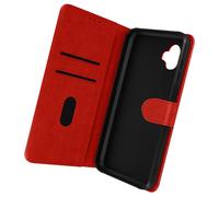Custodia per Galaxy Xcover 6 Pro, Portacarte e Funzione Supporto Rossa
