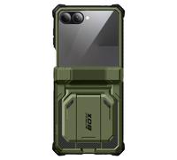 Custodia per Galaxy Z Flip 7 modello Armorbox vetro e clip cintura