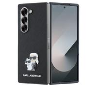 Custodia per Galaxy Z Fold 6 Design Karl e Choupette con Finitura Granulata