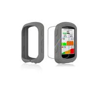 Custodia per Garmin Edge 540 Ciclismo Computer Yystao Silicone Cover Compatibile con Garmin Edge 840 con pellicola protettiva morbida TPU - Resistente agli urti, antipolvere, impermeabile, grigio