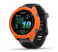 Custodia per Garmin Forerunner 570 42 mm, flessibile, in silicone, antigraffio, antiurto, colore arancione