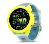 Custodia per Garmin Forerunner 570 42 mm, flessibile, in silicone, antigraffio, antiurto, colore giallo
