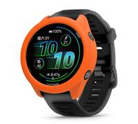 Custodia per Garmin Forerunner 570 47 mm, senza pellicola protettiva per lo schermo, flessibile, in silicone, antigraffio, antiurto, colore: arancione