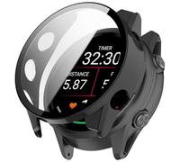 Custodia per Garmin Forerunner 970, Full Cover con Protezione Schermo Integrato, Custodia antiurto PC Smartwatch Case (Nero)