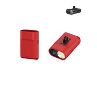 Custodia per Garmin Varia Vue Headlight Camera, yystao Silicone Cover Compatibile con Garmin Varia Vue - Antiurto, Antipolvere, Impermeabile, Rosso