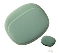 Custodia per germoglio uditivo - Organizzatore per sacchetti in silicone, archiviazione cavi dati, custodia portatile, accessorio per portafoglio per auricolari compatti, piccola borsa elettronica