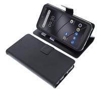 Custodia per Gigaset GX4 Pro Book-Style Protettiva Cellulare a Libro Nero