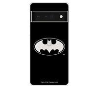 Custodia per Google Pixel 7 Pro ufficiale DC Comics Batman Logo trasparente per proteggere il tuo cellulare. Cover Google in silicone flessibile con licenza ufficiale DC Comics