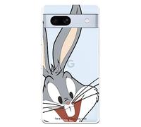Custodia per Google Pixel 7A Ufficiale Warner Bros Bugs Bunny Silhouette per proteggere il tuo cellulare. Custodia per Google in silicone trasparente flessibile con licenza ufficiale Looney Tunes