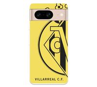 Custodia per Google Pixel 8 del Villareal CF Logo tansparente per proteggere il tuo cellulare. Custodia in silicone flessibile con licenza ufficiale Villareal CF