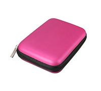 Custodia per hard disk da 2,5 pollici, astuccio portatile per HDD da 2,5", porta cavo USB antiurto e antigraffio con cerniera