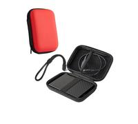 Custodia per hard disk esterno WD 5TB, My Passport, 2,5 pollici, resistente agli urti, compatibile con 1TB/2TB/4TB/6TB HDD, rosso