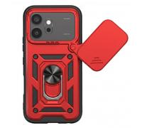 Custodia per Honor 600 Copertura Fotocamera Girevole e Anello Supporto