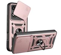 Custodia per Honor 600 Lite Antishock con Copertura Fotocamera e Supporto