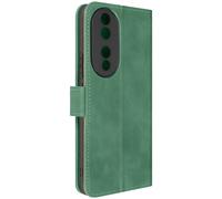 Custodia per Honor 90 copertina portafoglio funzione supporto cinturino verde