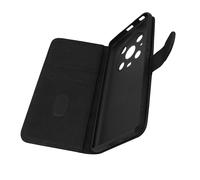 Custodia per Honor Magic 4 Pro, Portacarte e Funzione Supporto Nera