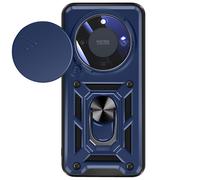 Custodia per Honor Magic 8 Lite Copri Fotocamera Scorrevole e Anello Magnetico