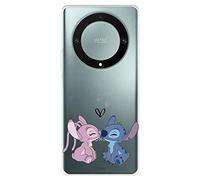Custodia per Huawei Honor Magic5 Lite ufficiale Disney Angel & Stitch Bacio