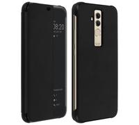 Custodia Avizar Smart View nera con finestra Smart Touch per Huawei Mate 20 Lite