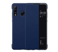 Custodia per Huawei P30 Lite, Smart View a libro in pelle, [Modalità di risparmio energetico][Protección Integral](P30Lite,Blu)