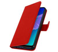 Custodia per Huawei P40 Lite E copertina portacarte funzione supporto rossa