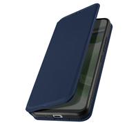 Custodia per Huawei P40 Lite E copertina portacarte supporto blu