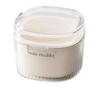 Custodia per il bagno con dentiere, per la pulizia delle parentesi graffe, per la casa, con fori di drenaggio, fori di drenaggio trasparenti, scatola per la pulizia delle parentesi graffe, con