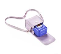 Custodia per il trasporto, 7,2 x 6,3 x 8,3 cm, in PVC, per animali domestici e oggetti magici interattivi Bitzee, portatile, per oggetti da collezione digitali, viaggi e uso (verde)