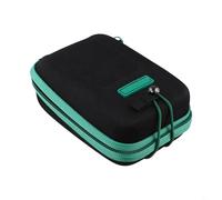 Custodia per il trasporto con materiale EVA antiurto e impermeabile per telemetro da golf e telecamere da caccia, include opzioni di attacco alla cintura